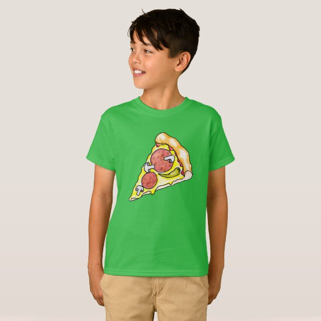 Camiseta Pizza (Frente Completa)
