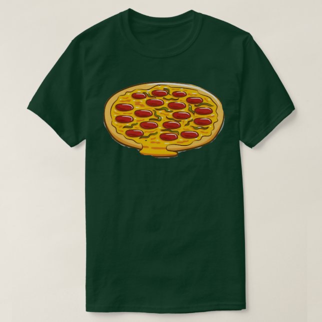 Camiseta Pizza (Frente do Design)