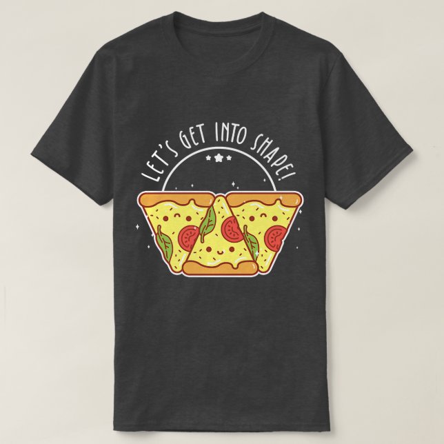 Camiseta Pizza 385 Pizza De Farinhas De Carne (Frente do Design)