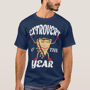 Camiseta Pizza Adorando Personalidade Extrovertida Engraçad