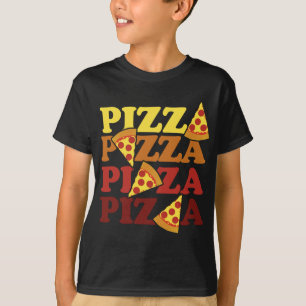 Camiseta Pizza amada pizza pizza pizza retrô pizza