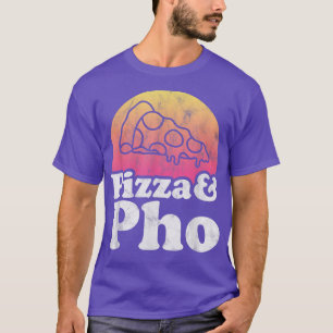 Camiseta Pizza and Pho Noodles 