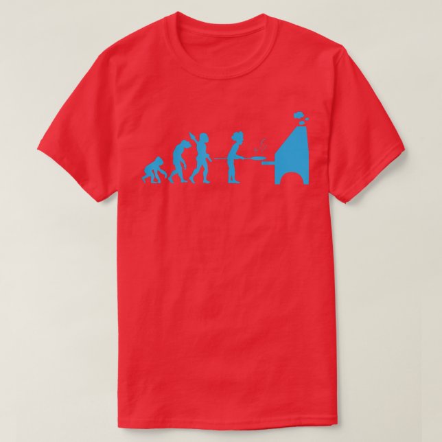 Camiseta Pizza Baker Pizza Baking Pizzeria Baker Work Evolu (Frente do Design)