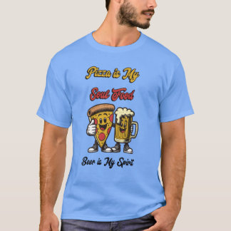 Camiseta Pizza & Beer Vibes Tee
