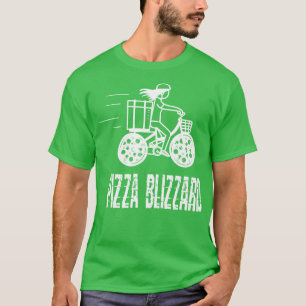 Camiseta Pizza Blizzard Bike Courier Service