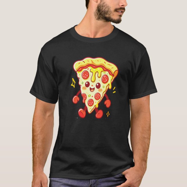 Camiseta pizza character (Frente)