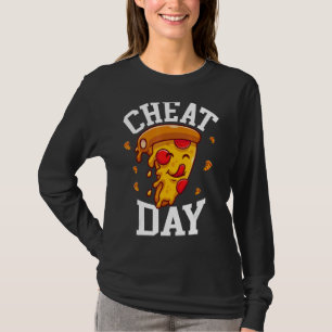 Camiseta Pizza Cheat Refeição Para Cheat Day Cheat Day