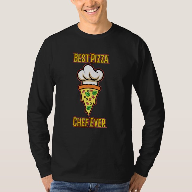 Camiseta Pizza Chef Hobby Pizza Maker Engraçado Dizendo (Frente)