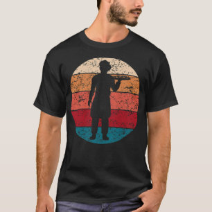 Camiseta Pizza Chef Pizzeria Cook Retro Vintage rosquinha p