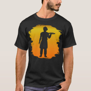 Camiseta Pizza Chef Pizzeria Cook Summer Chef (fêmea)