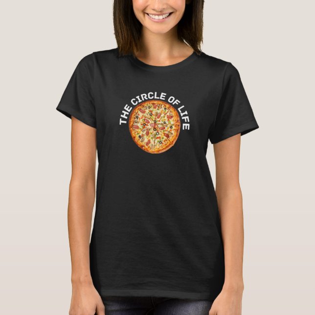 Camiseta Pizza Circle (Frente)