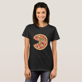 Camiseta Pizza com o t-shirt de harmonização dos casais da