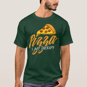 Camiseta Pizza como Chef de Fazer de Pizza Irônica Terapêut