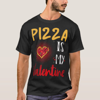 Camiseta Pizza Coração Dia dos Namorados s Homens Mulheres