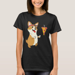 Camiseta Pizza Corgi Running