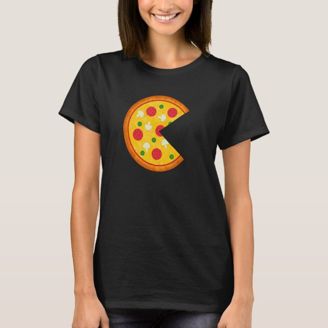 Camiseta Pizza Costume Pizza Slice Couple Matching (Frente)