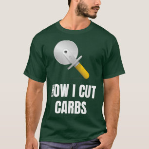 Camiseta Pizza Cutter Como Corte Carboidratos