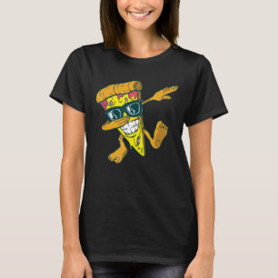 Camiseta Pizza Dabbing Cheesy Pizza Pizza Pimenta Pepperoni