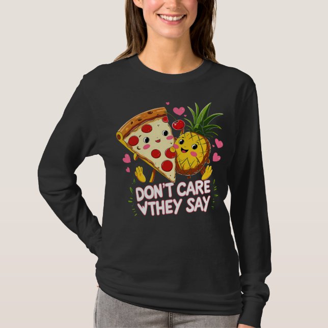 Camiseta Pizza de Abacaxi (Frente)