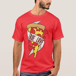 Camiseta Pizza de amor verdadeiro