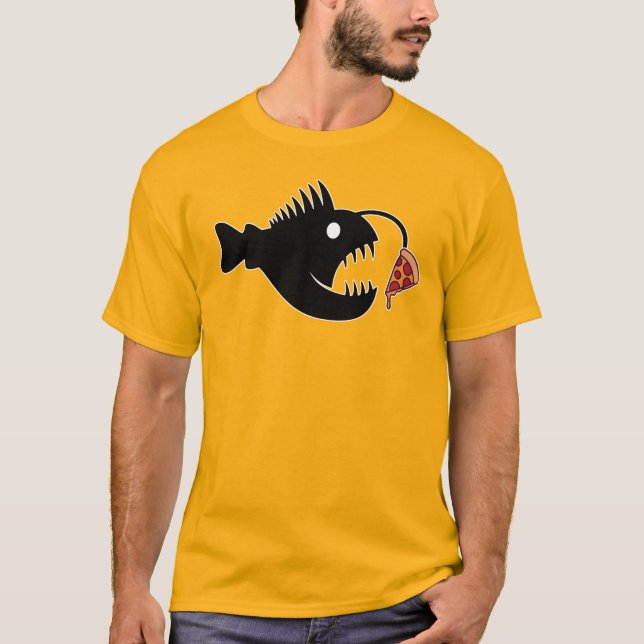 Camiseta Pizza de Anglerfish T-Shirt (Frente)