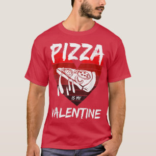 Camiseta Pizza De Design Legal De Dia de os namorados De Fa