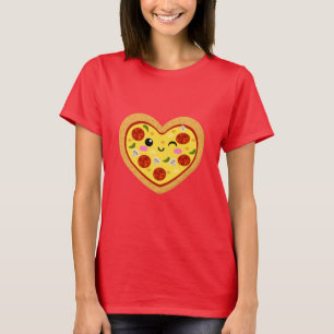 Camiseta Pizza de Dia dos Namorados