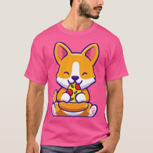 Camiseta Pizza De Engorda De Corgi