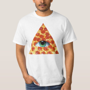 Camiseta Pizza de Illuminati