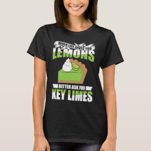 Camiseta Pizza De Limão De Chaves De Limão De Chapa De Limã