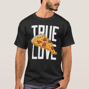 Camiseta Pizza de Pepperoni É Meu Verdadeiro Amor Restauran