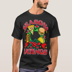 Camiseta Pizza de Pizza de Pizza Quente Cachorro Quente Tac