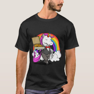 Camiseta Pizza de Unicórnio