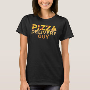 Camiseta Pizza Delivery Cara Itália Foodie Pun Costume App