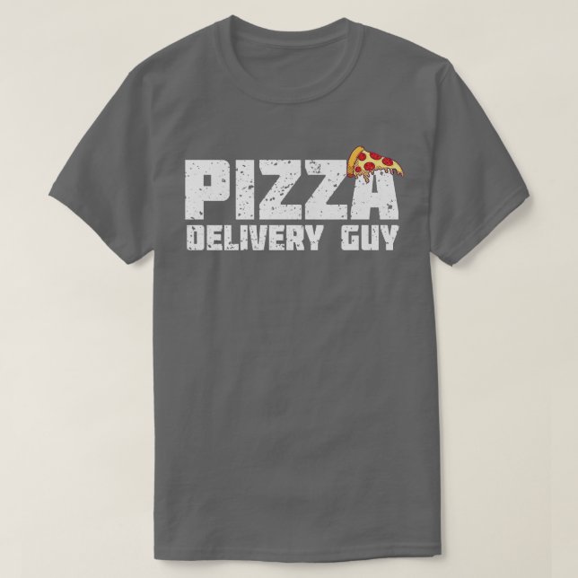 Camiseta Pizza delivery guy - Design for pizza lovers Premi (Frente do Design)