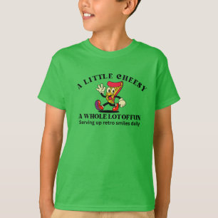 Camiseta Pizza Desenho Animado Vintage Retro