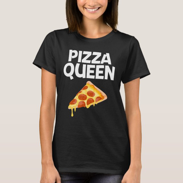 Camiseta Pizza Designs For Women Mom Food Pun Pie Foodie Ea (Frente)