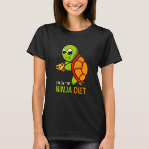 Camiseta Pizza Diet Ninja