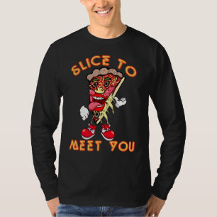 Camiseta Pizza Diz Fatia Para Te Conhecer