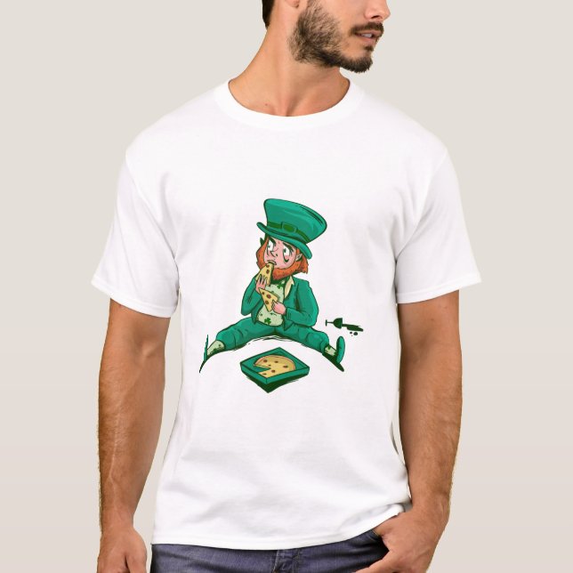 Camiseta pizza do duende (Frente)