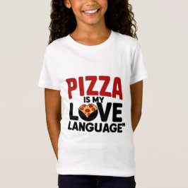 Camiseta Pizza é a minha língua de amor