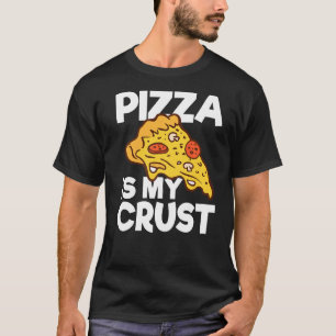 Camiseta Pizza É A Minha Pizza Engraçada Torna Noveldade Fo