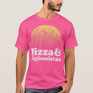 Camiseta Pizza e Afeganistão