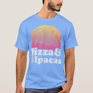 Camiseta Pizza e Alpacas ou T-Shirt Alpaca