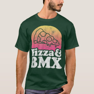 Camiseta Pizza e BMX T-Shirt
