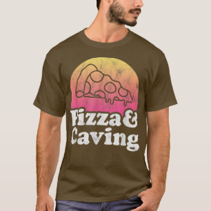 Camiseta Pizza e Cavernas