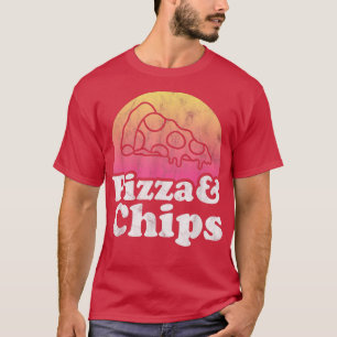 Camiseta Pizza e Chips