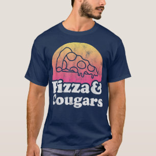 Camiseta Pizza E Cougars Ou Cougar 13762920