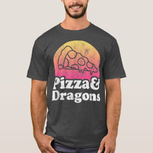 Camiseta Pizza e Dragões