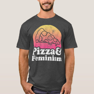 Camiseta Pizza e Feminismo